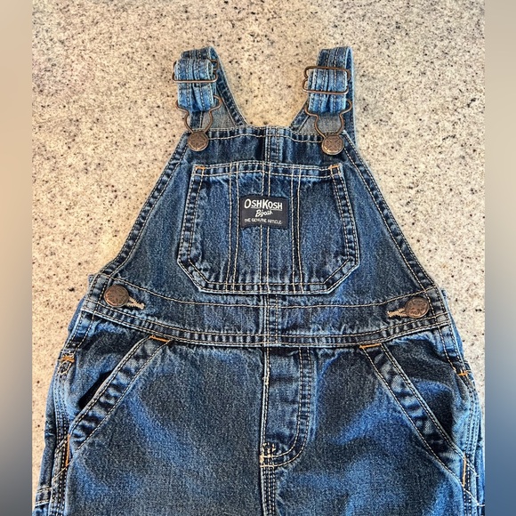Toddler Boy Overalls Osh Kosh 18 Months - Picture 3 of 5